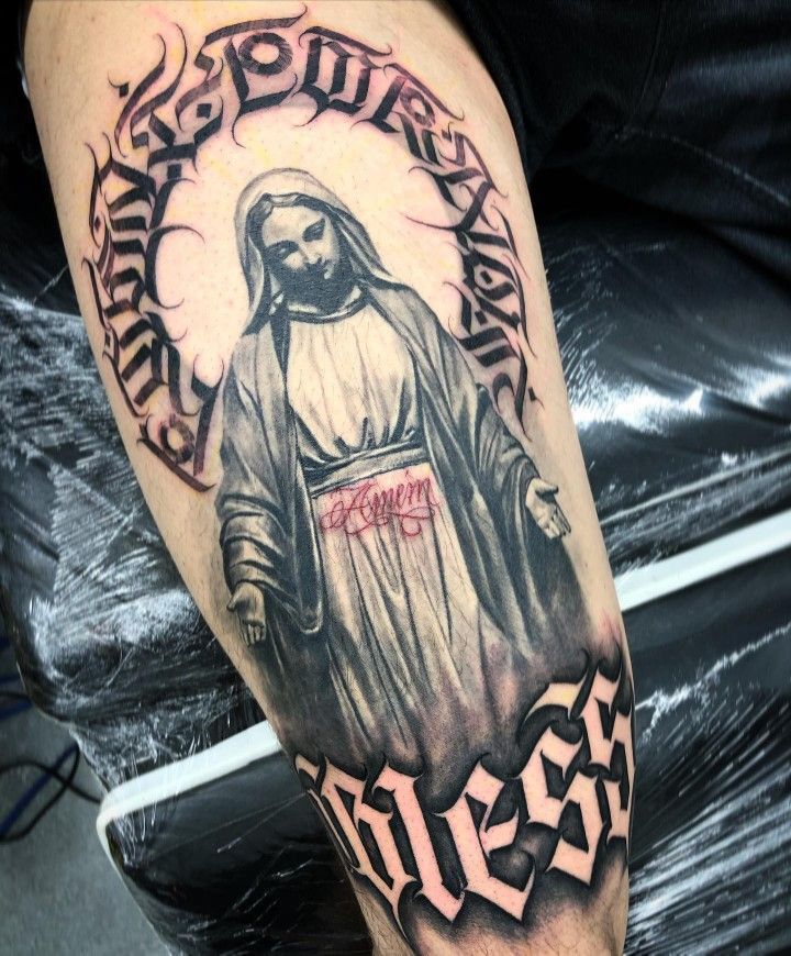 25 Jesus Tattoo Ideas 2025: Sacred Heart, Virgin Mary, Fine Line, Sleeve for Women, Back, Forearm