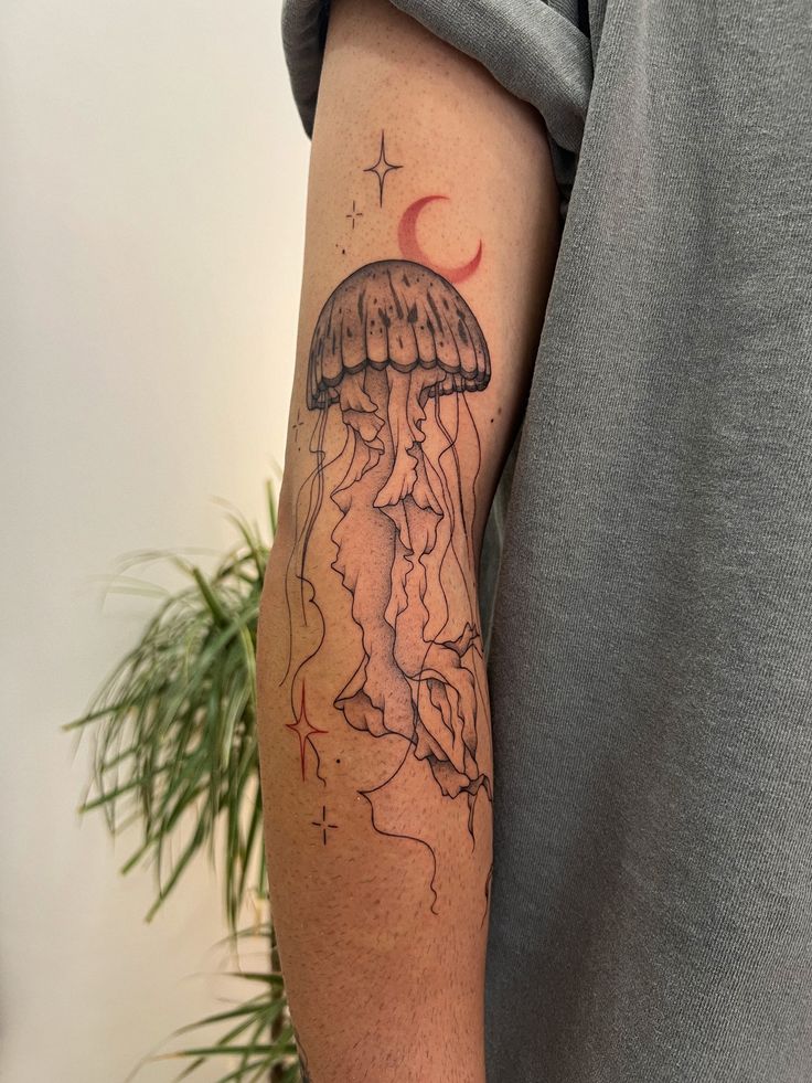 30 Jellyfish Tattoo 2025 Designs with Meaning and Style Flowing