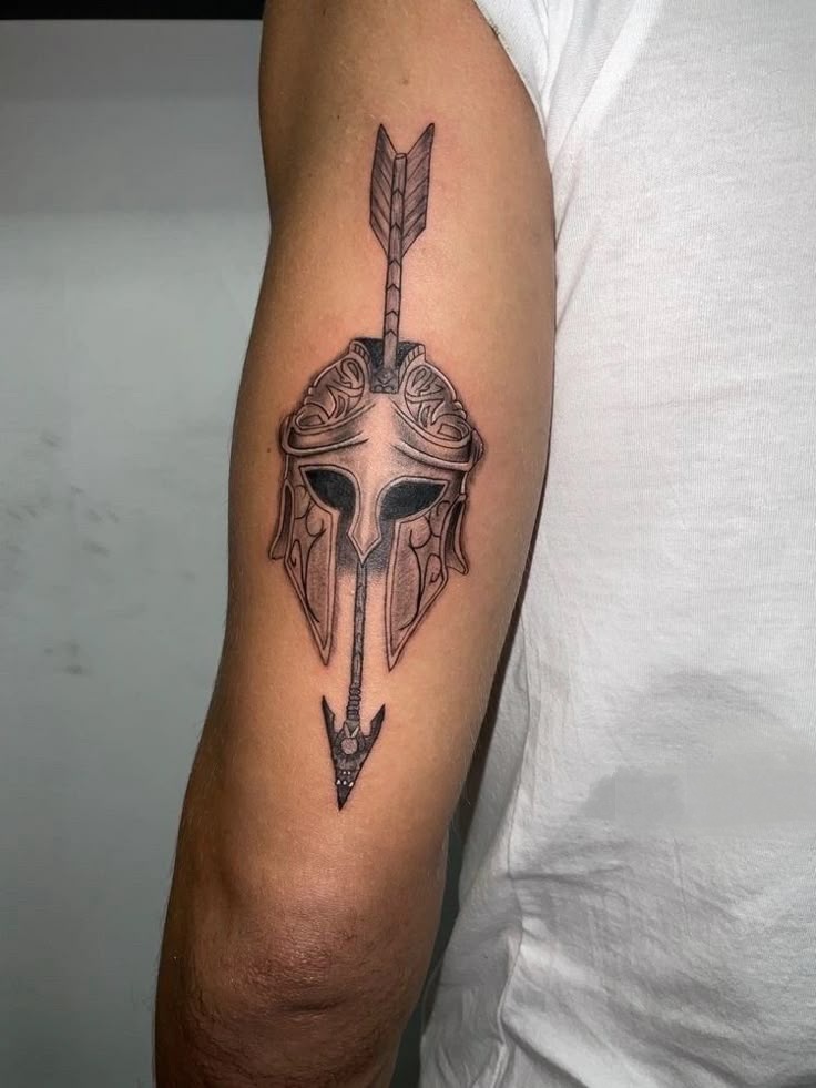 27 Spartan Tattoo Ideas 2025 Bold Sleeve, Chest, Leg &#038; Forearm Designs