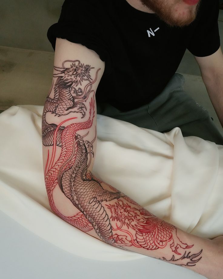 27 Japanese Dragon Tattoo Ideas 2025 for Men and Women – Traditional Designs, Sleeve Art and Forearm Tattoos