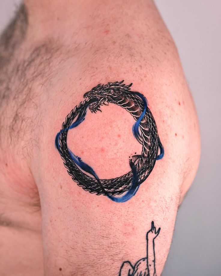 25 Ouroboros Tattoo Ideas 2025: Minimalist, Dragon, FMAB &#038; Traditional Snake Designs