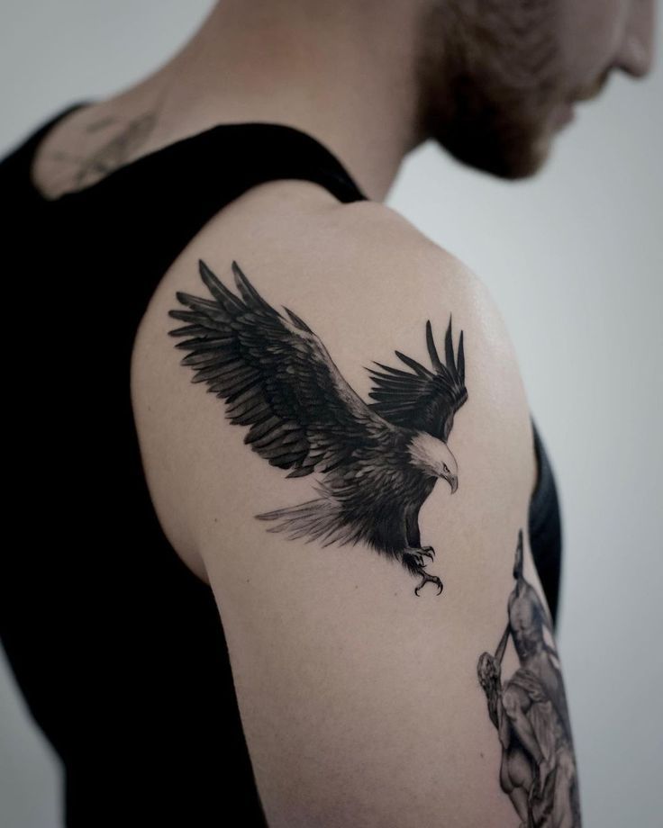 30 Eagle Tattoo Ideas 2025: Bold Designs for Men and Women with Chest, Arm, Forearm, Minimalist