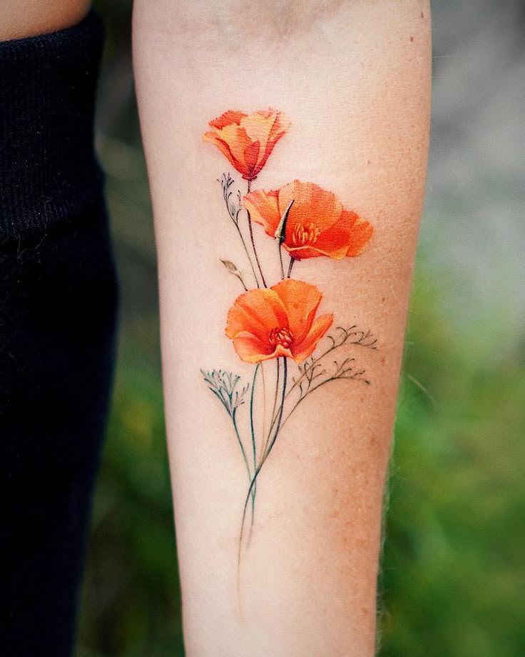 28 Poppy Tattoo Ideas 2025 for Women &#038; Men – Fine Line, Traditional, Minimalist &#038; Bold Red Floral Designs
