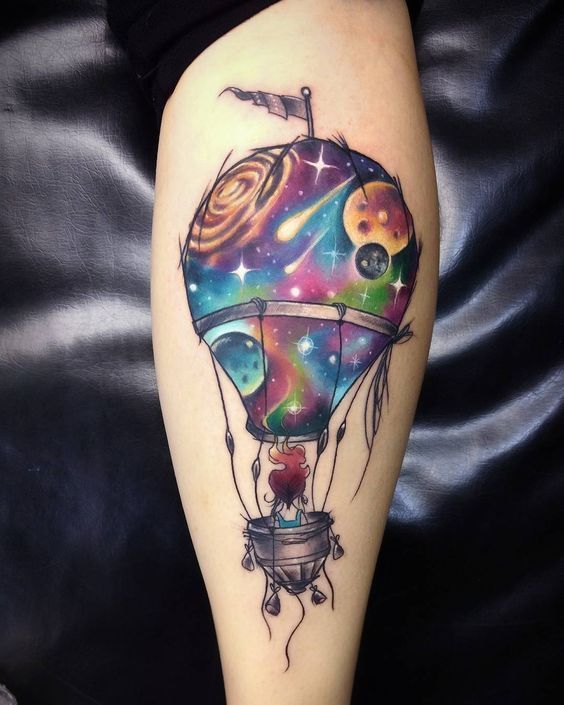 27 Space Tattoo Ideas 2025 for Women and Men – Galaxy Sleeve Designs, Minimalist Forearm Art