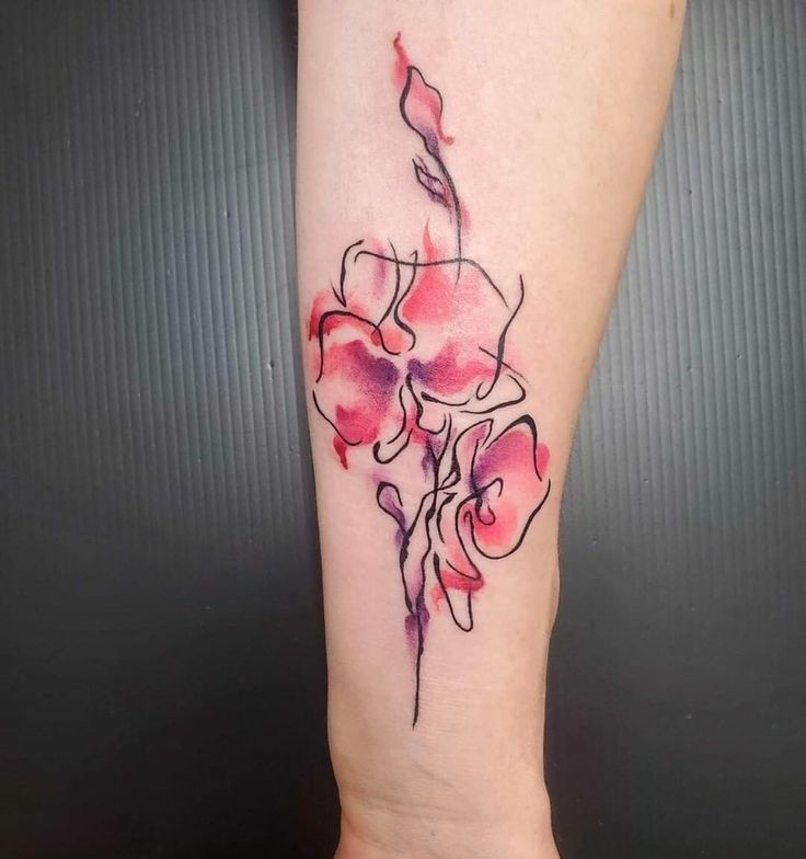 26 Orchid Tattoo Ideas 2025 for Minimalist, Colour, and Fine Line Designs