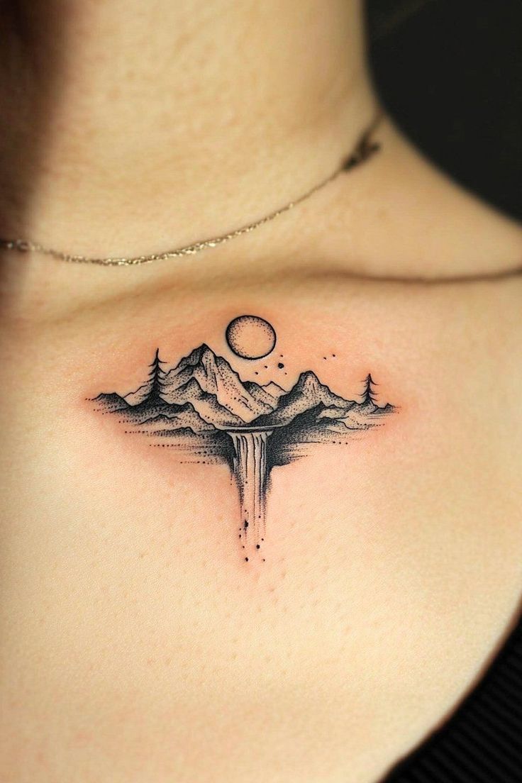 27 Ideas Mountain Tattoo Ideas 2025: Minimalist, Geometric, Fine Line &#038; Sleeve Designs