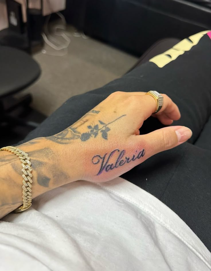 30 Name Tattoo Ideas 2025: Cute, Unique &#038; Dainty Designs for Women and Men Forearm, Neck, or Hand