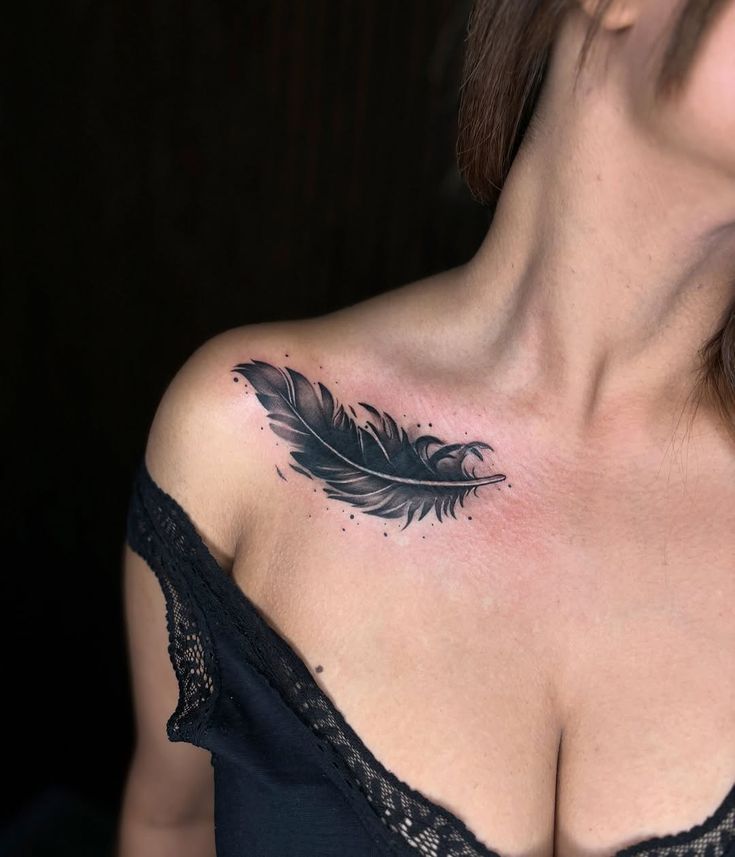 28 Feather Tattoo Ideas 2025: Fine Line, Mandala, Native American, Black, Simple &#038; Meaningful Designs