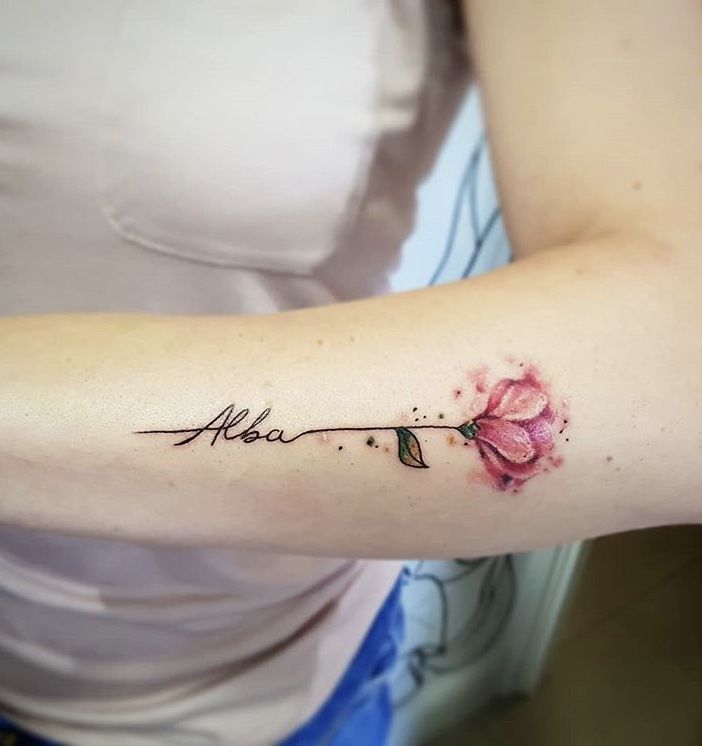 30 Name Tattoo Ideas 2025: Cute, Unique &#038; Dainty Designs for Women and Men Forearm, Neck, or Hand