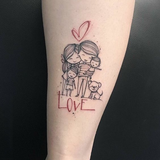 27 Family Tattoo 2025 – Unique Ink for Guys and Gals &#038; Meaningful Ideas