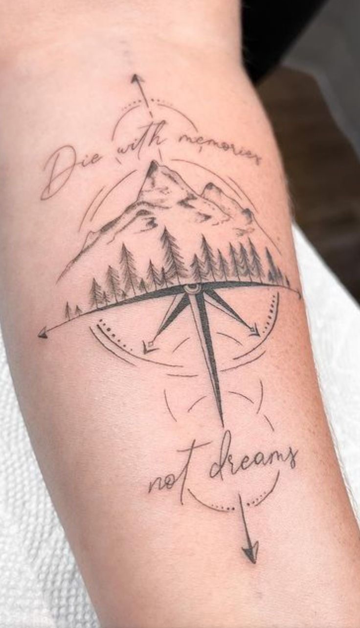 27 Ideas Mountain Tattoo Ideas 2025: Minimalist, Geometric, Fine Line &#038; Sleeve Designs