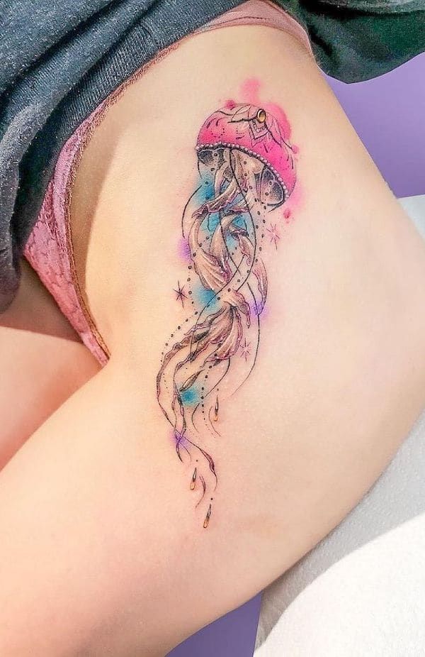 30 Jellyfish Tattoo 2025 Designs with Meaning and Style Flowing