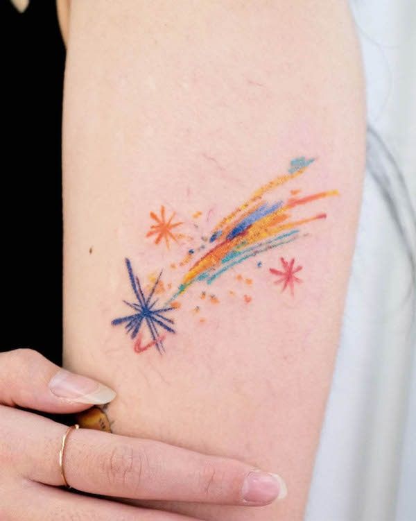 27 Space Tattoo Ideas 2025 for Women and Men – Galaxy Sleeve Designs, Minimalist Forearm Art