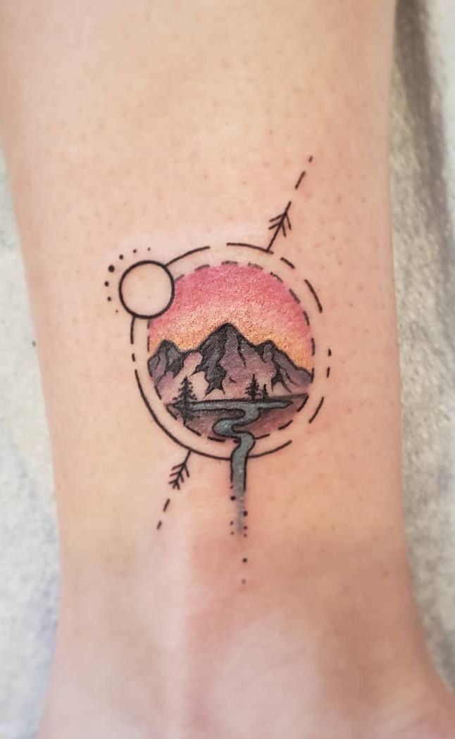 27 Ideas Mountain Tattoo Ideas 2025: Minimalist, Geometric, Fine Line &#038; Sleeve Designs