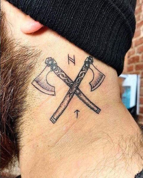 25 Viking Tattoo Ideas 2025 with Norse Mythology Symbols, Sleeve and Chest Designs