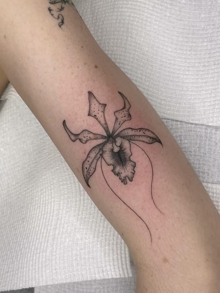 26 Orchid Tattoo Ideas 2025 for Minimalist, Colour, and Fine Line Designs