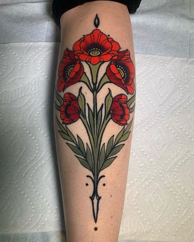 28 Poppy Tattoo Ideas 2025 for Women &#038; Men – Fine Line, Traditional, Minimalist &#038; Bold Red Floral Designs