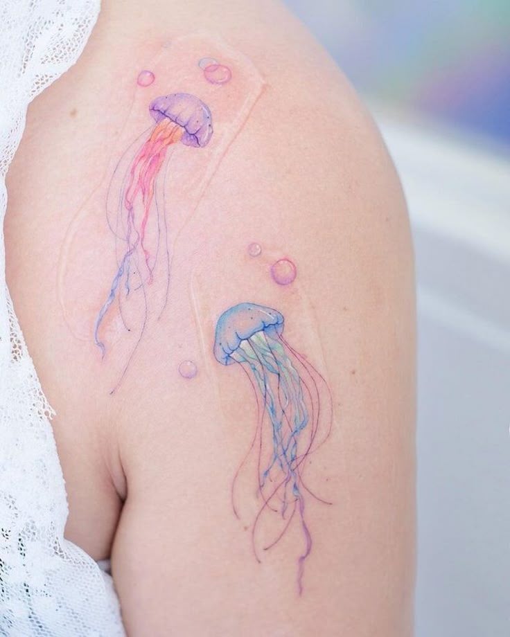 30 Jellyfish Tattoo 2025 Designs with Meaning and Style Flowing