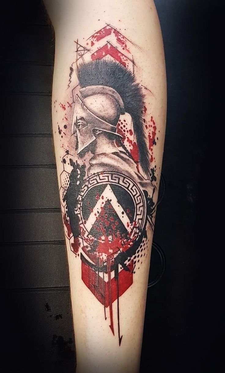 27 Spartan Tattoo Ideas 2025 Bold Sleeve, Chest, Leg &#038; Forearm Designs