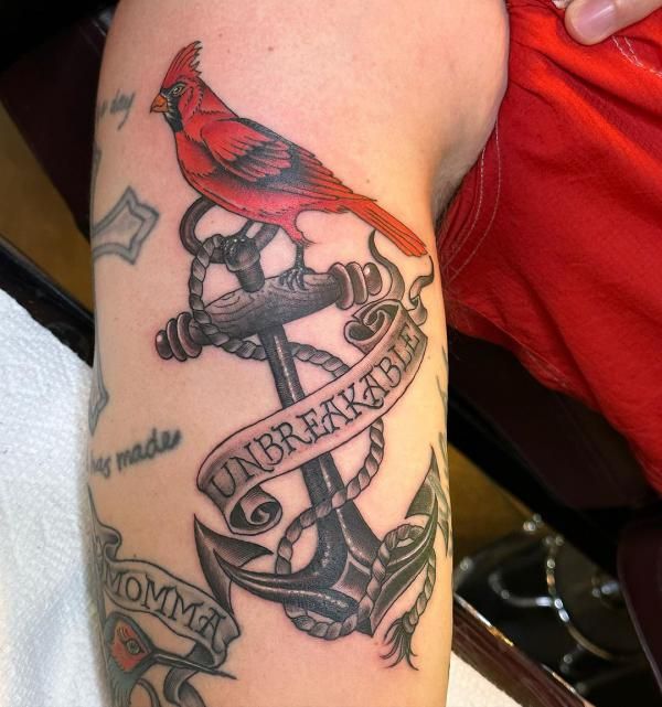 28 Cardinal Tattoo Ideas 2025 for Women and Men: Memorial, Fine Line, Stencil Outline, Small Flying