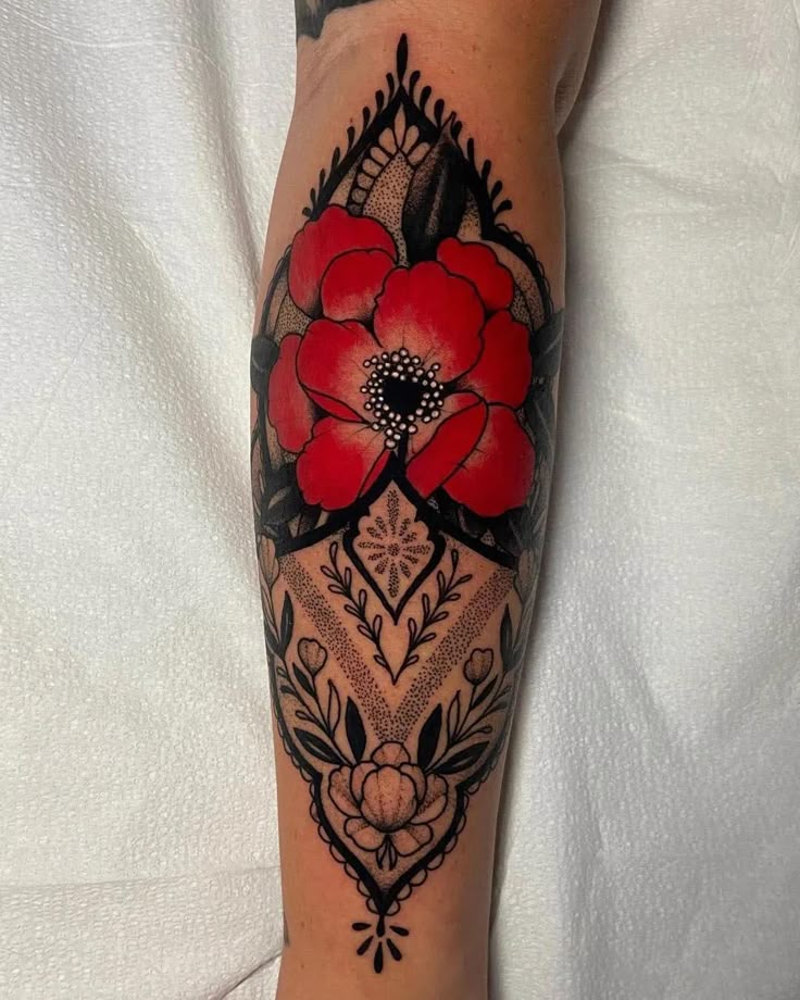28 Poppy Tattoo Ideas 2025 for Women &#038; Men – Fine Line, Traditional, Minimalist &#038; Bold Red Floral Designs