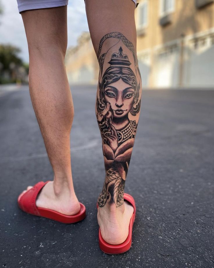 27 Leg Sleeve Tattoo Ideas 2025 for Men &#038; Women – Feminine Designs to Inspire Your Next Ink