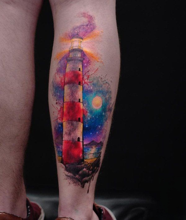 Check Out 29 Cool Lighthouse Tattoo Ideas for 2025