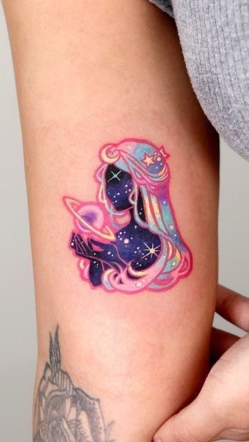 27 Space Tattoo Ideas 2025 for Women and Men – Galaxy Sleeve Designs, Minimalist Forearm Art