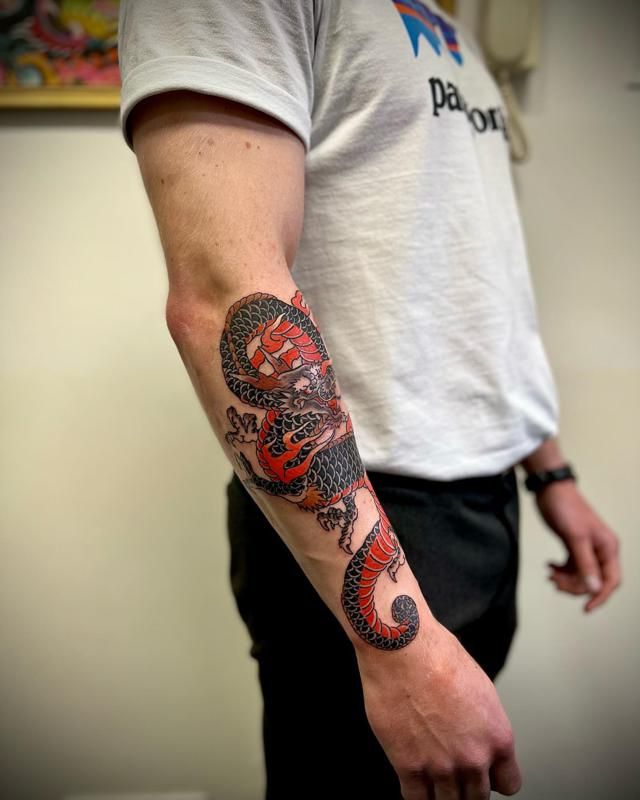 27 Japanese Dragon Tattoo Ideas 2025 for Men and Women – Traditional Designs, Sleeve Art and Forearm Tattoos