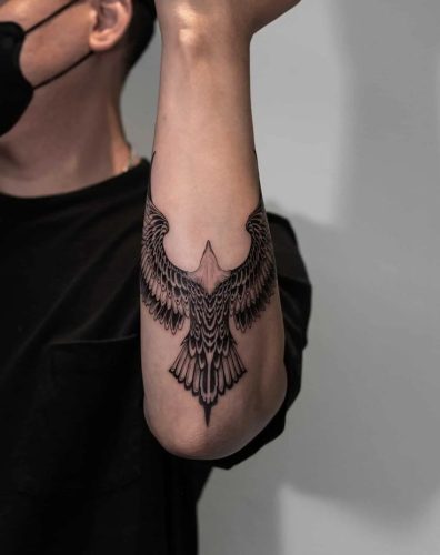 30 Eagle Tattoo Ideas 2025: Bold Designs for Men and Women with Chest ...