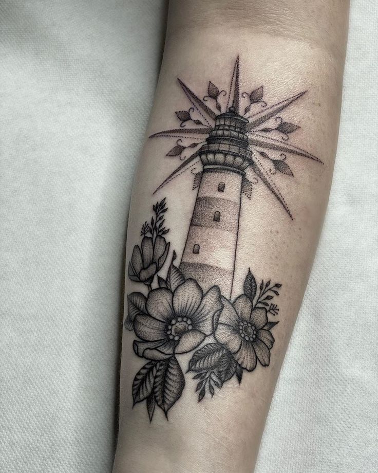Check Out 29 Cool Lighthouse Tattoo Ideas for 2025