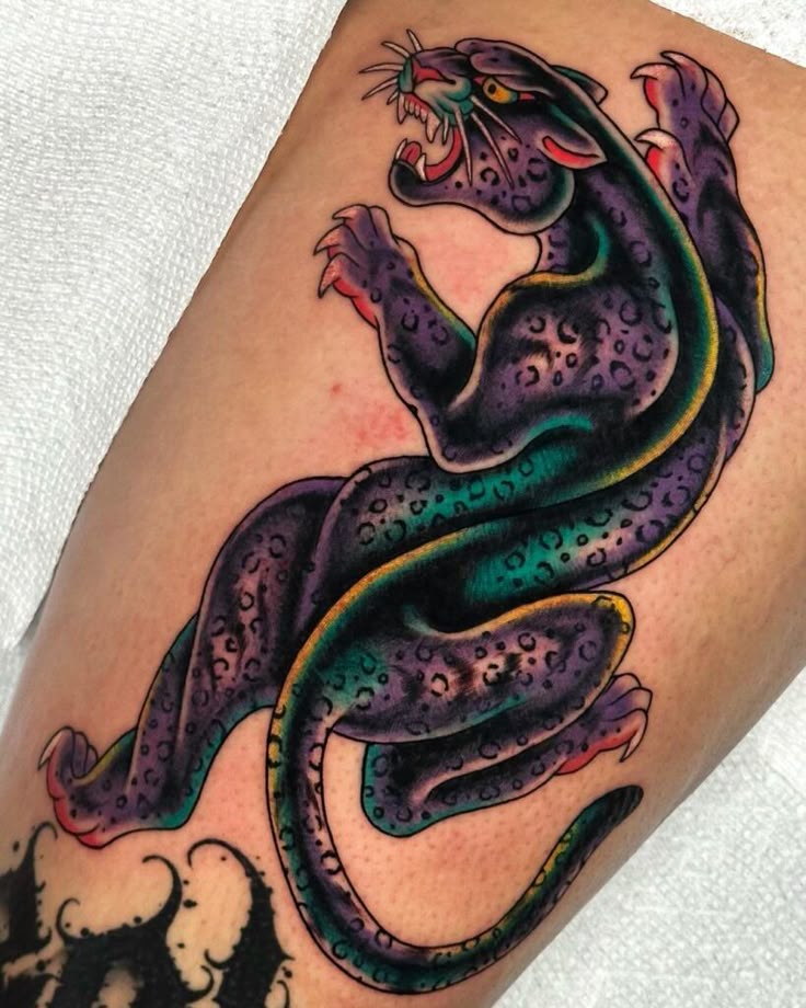 30 Panther Tattoo Ideas 2025 for Men and Women – Traditional, Neo Traditional, Pink, Black Ink
