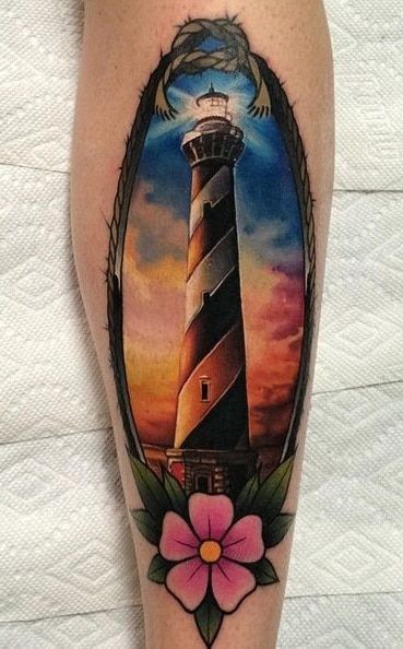 Check Out 29 Cool Lighthouse Tattoo Ideas for 2025