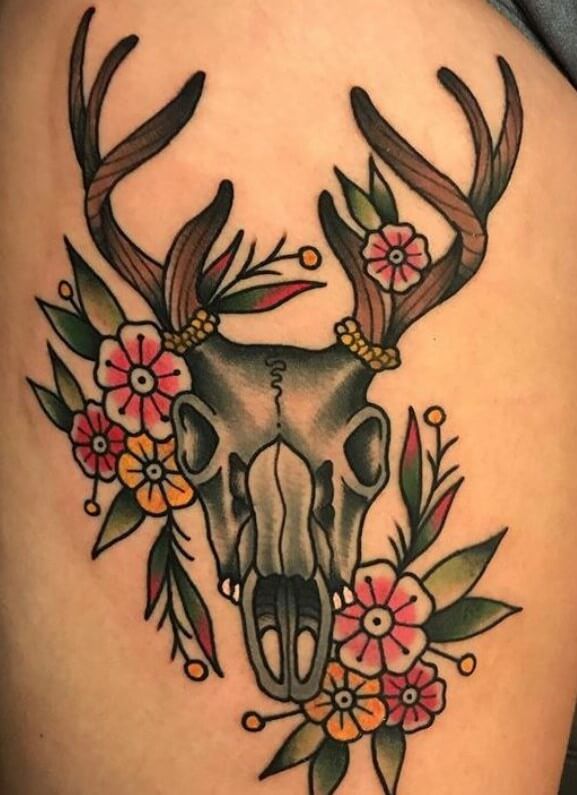 29 Skull Tattoos Ideas 2025 for Men and Women – Unique, Traditional, Feminine, Dark &#038; Mexican Skull Designs