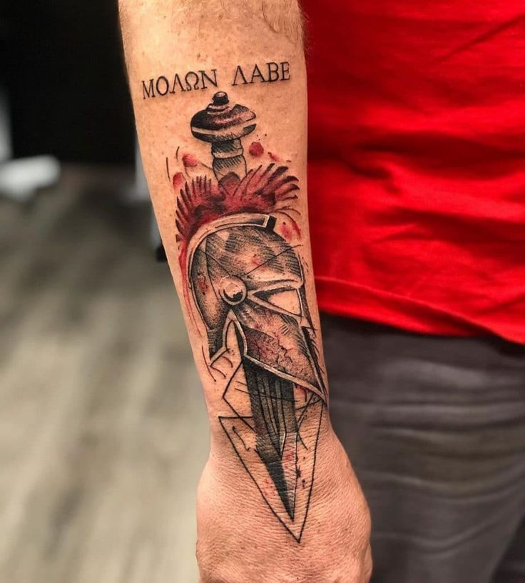 27 Spartan Tattoo Ideas 2025 Bold Sleeve, Chest, Leg &#038; Forearm Designs