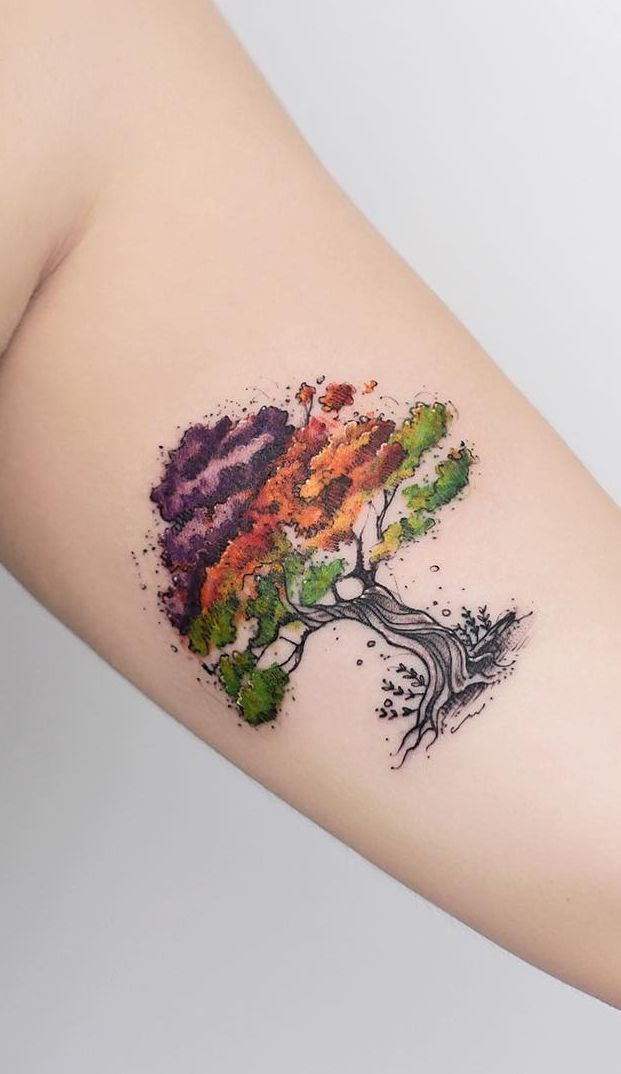 Explore 28 Tree Tattoo Ideas 2025: Minimalist, Fine Line, Sleeve &#038; Family-Inspired Designs