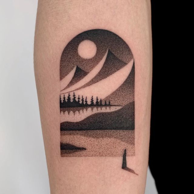 27 Ideas Mountain Tattoo Ideas 2025: Minimalist, Geometric, Fine Line &#038; Sleeve Designs