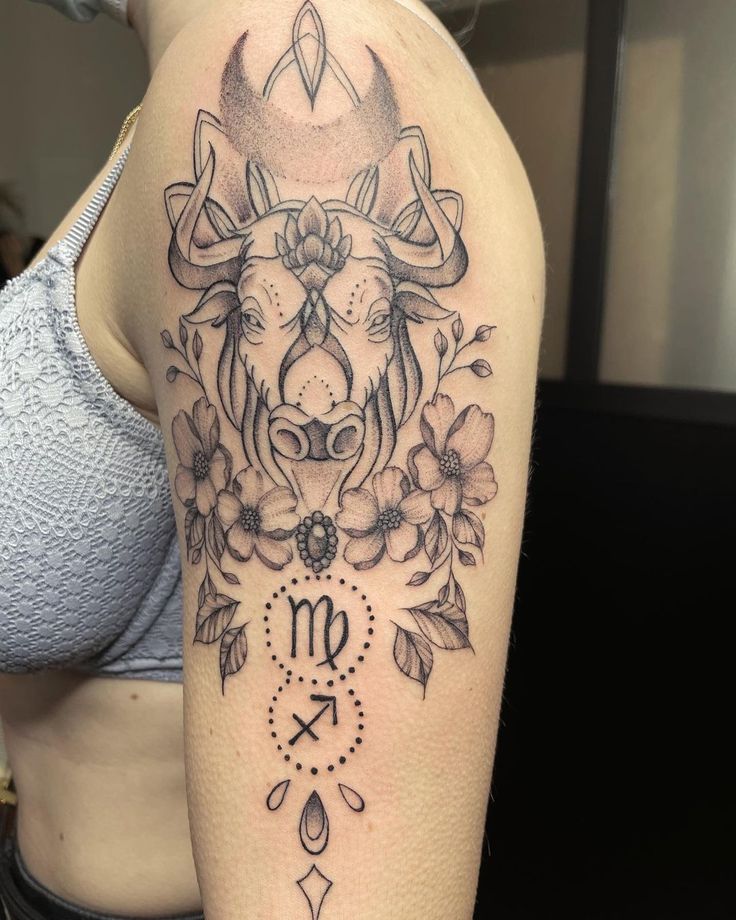 26 Taurus Tattoo Ideas 2025 That Perfectly Blend Power, Art, and Zodiac Energy