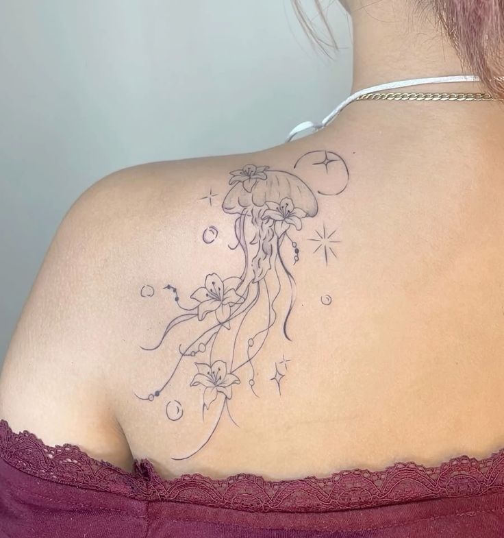 30 Jellyfish Tattoo 2025 Designs with Meaning and Style Flowing