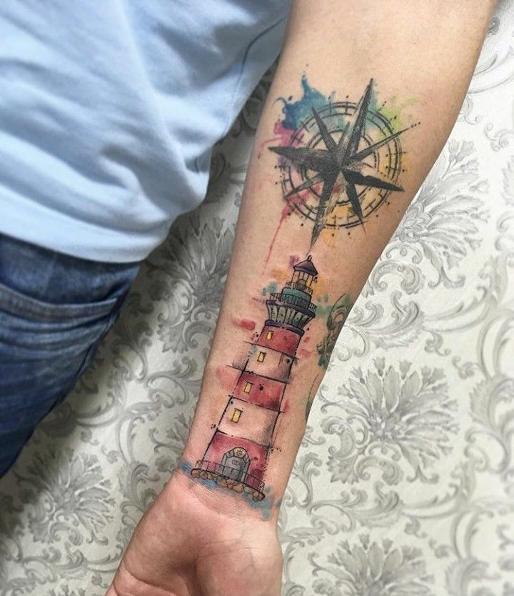 Check Out 29 Cool Lighthouse Tattoo Ideas for 2025