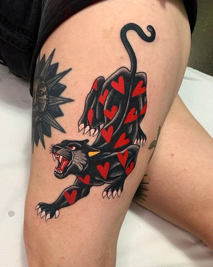 30 Panther Tattoo Ideas 2025 for Men and Women – Traditional, Neo Traditional, Pink, Black Ink