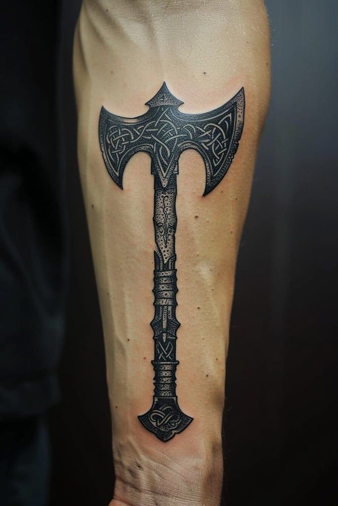 25 Viking Tattoo Ideas 2025 with Norse Mythology Symbols, Sleeve and Chest Designs