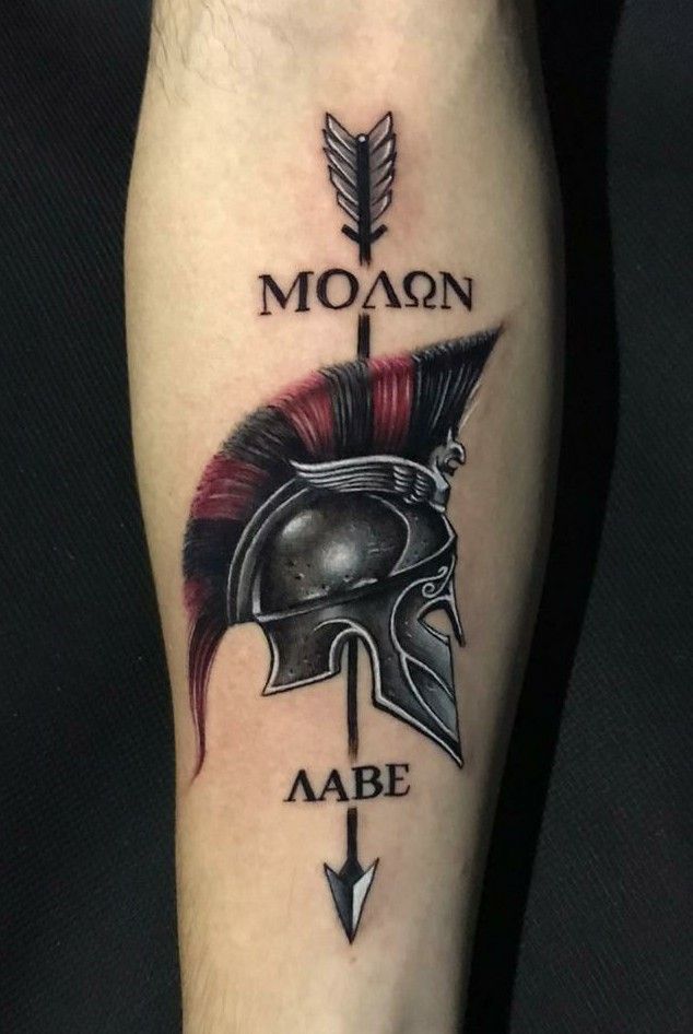 27 Spartan Tattoo Ideas 2025 Bold Sleeve, Chest, Leg &#038; Forearm Designs