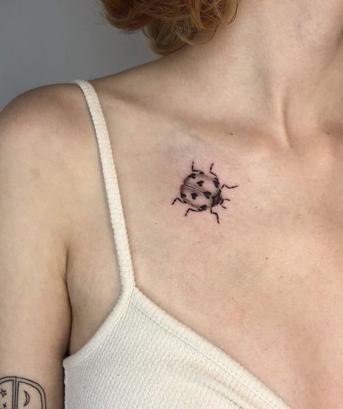 29 Ladybug Tattoo Ideas 2025 with Stencil Designs, Fine Line, Traditional Style, Gothic, Floral