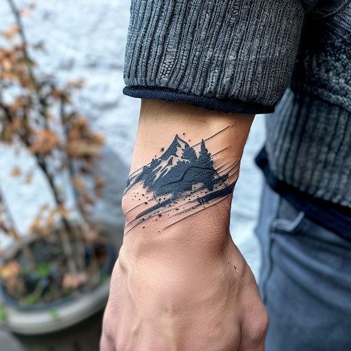 27 Ideas Mountain Tattoo Ideas 2025: Minimalist, Geometric, Fine Line &#038; Sleeve Designs