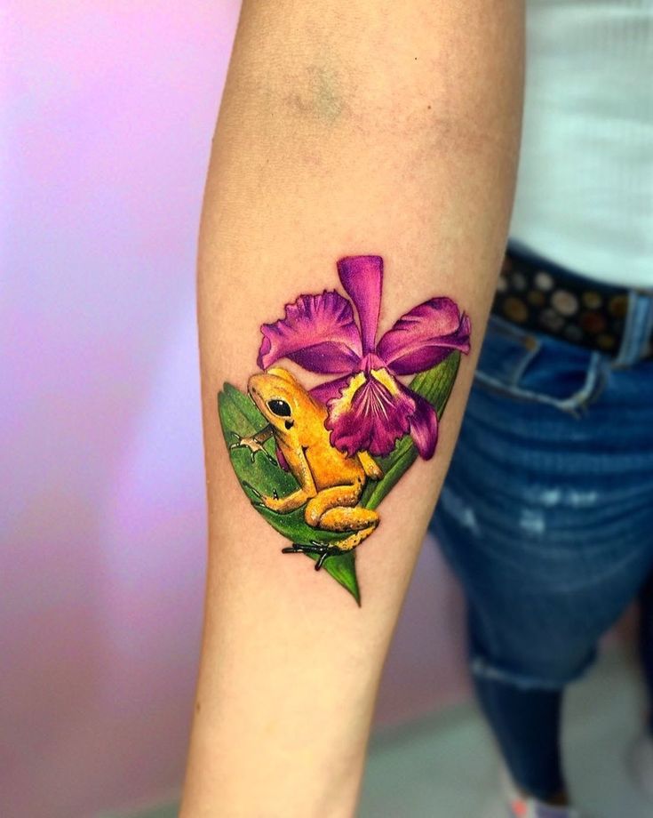 26 Orchid Tattoo Ideas 2025 for Minimalist, Colour, and Fine Line Designs