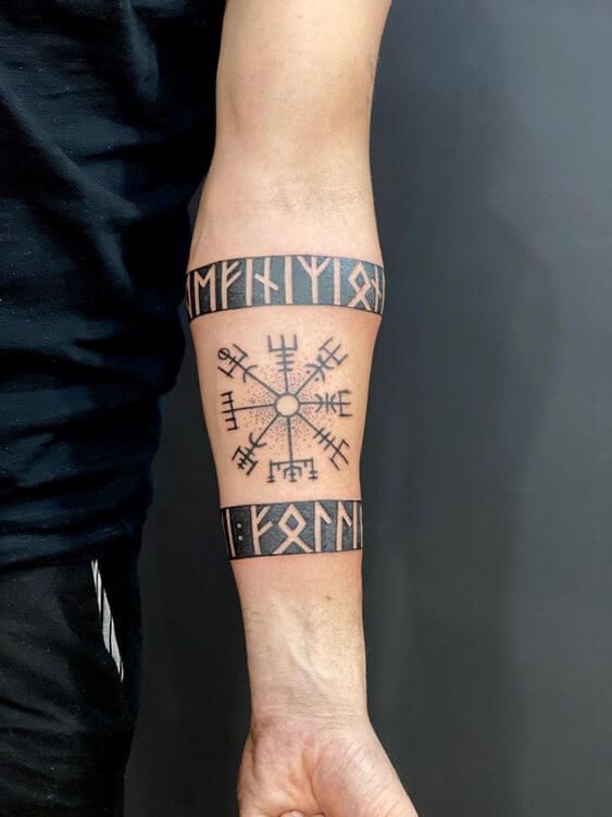 25 Viking Tattoo Ideas 2025 with Norse Mythology Symbols, Sleeve and Chest Designs