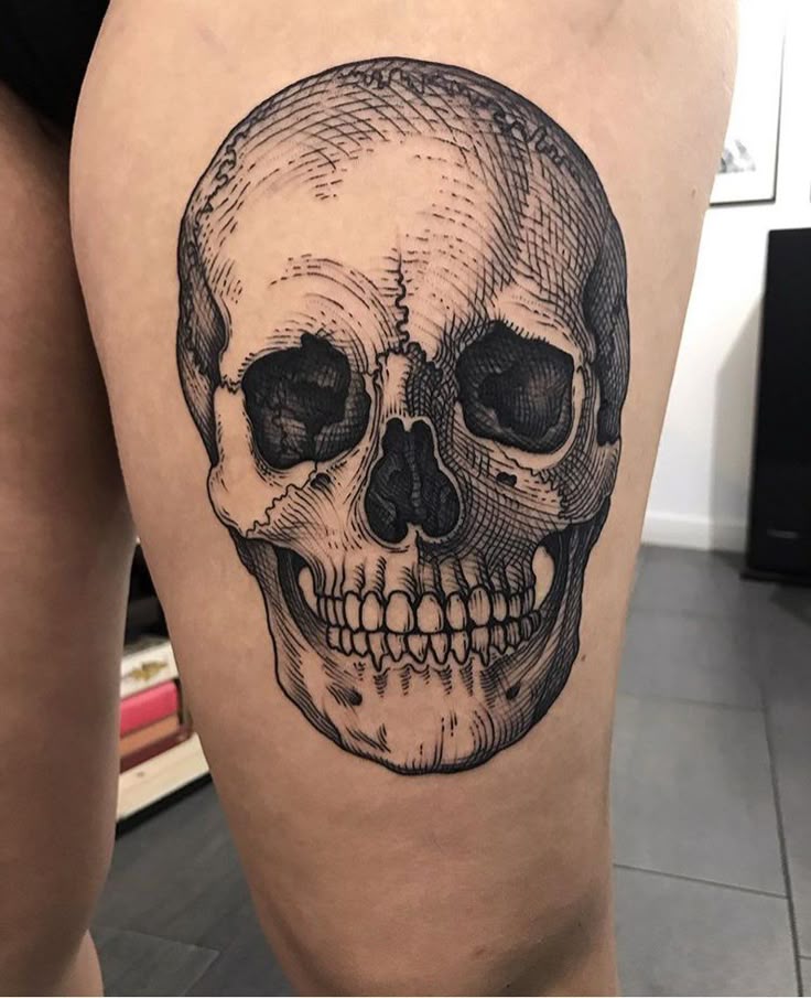 29 Skull Tattoos Ideas 2025 for Men and Women – Unique, Traditional, Feminine, Dark &#038; Mexican Skull Designs