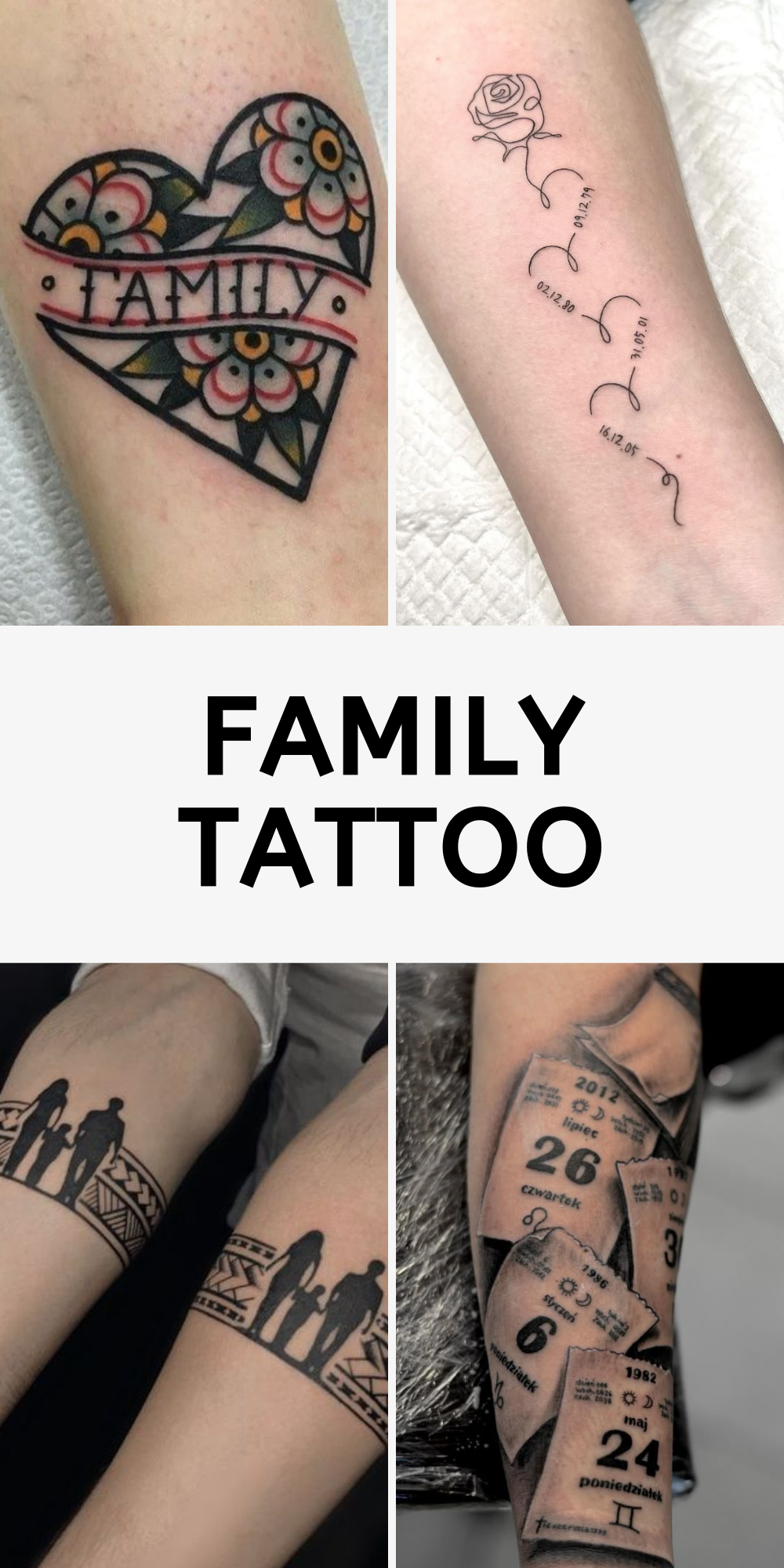 27 Family Tattoo 2025 – Unique Ink for Guys and Gals &#038; Meaningful Ideas