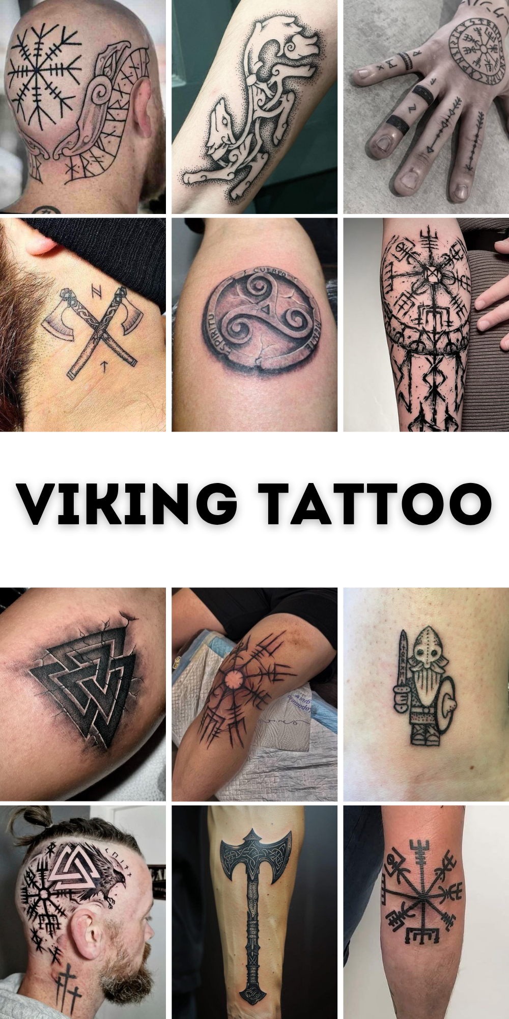 25 Viking Tattoo Ideas 2025 with Norse Mythology Symbols, Sleeve and Chest Designs